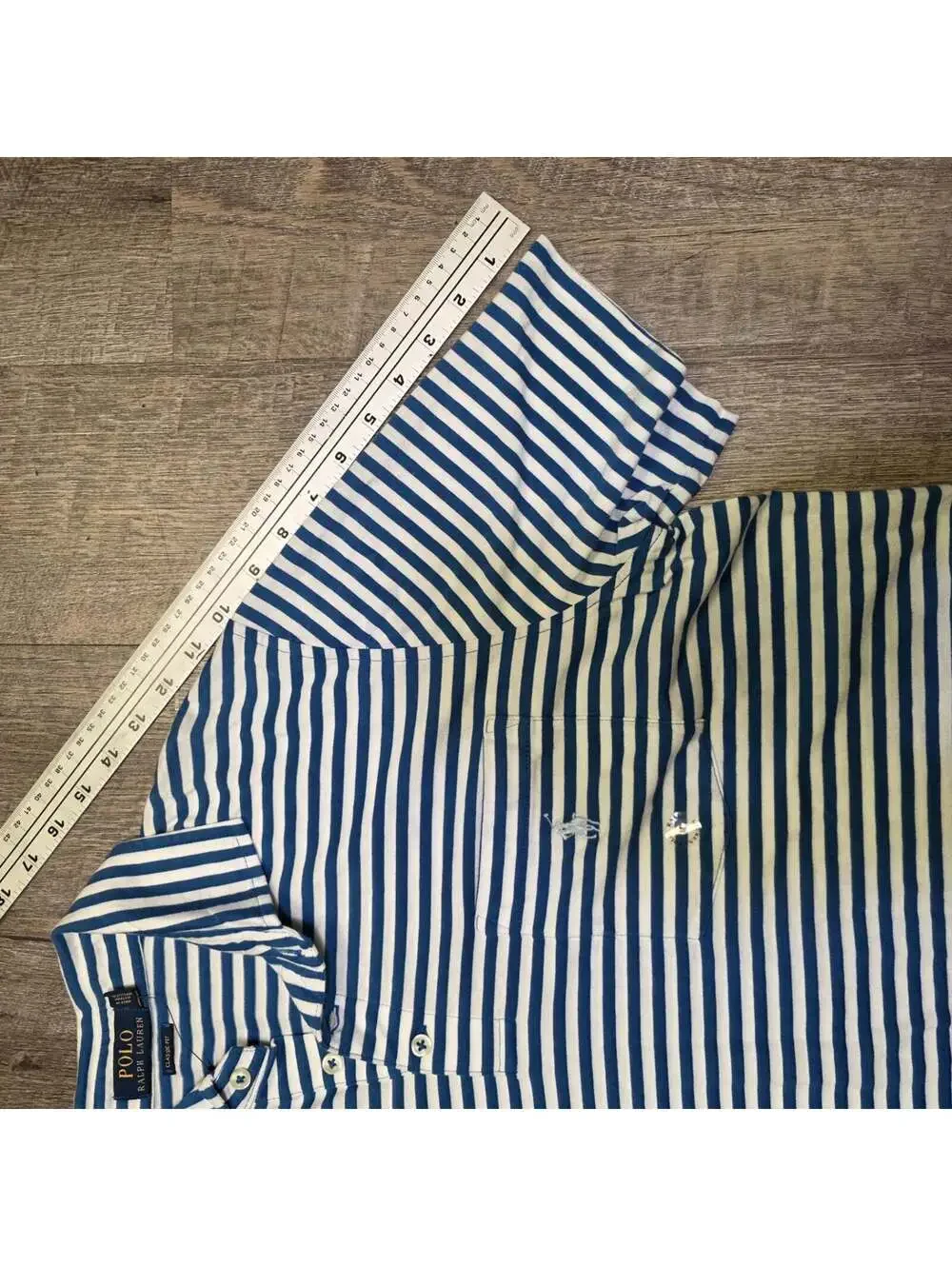 POLO Ralph Lauren  Blue/White Striped M